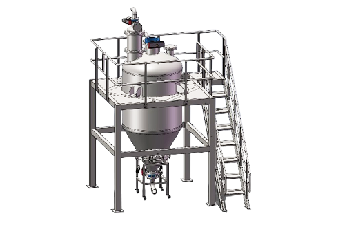 Pneumatic mixer