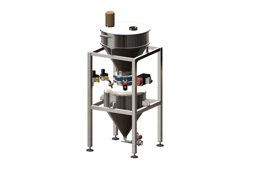 Dense phase conveying